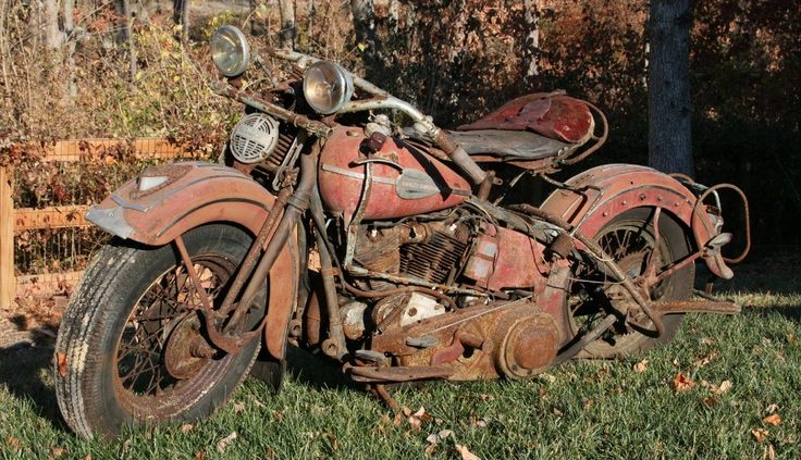 an old salvaged motorcycle without title | selling a motorcycle